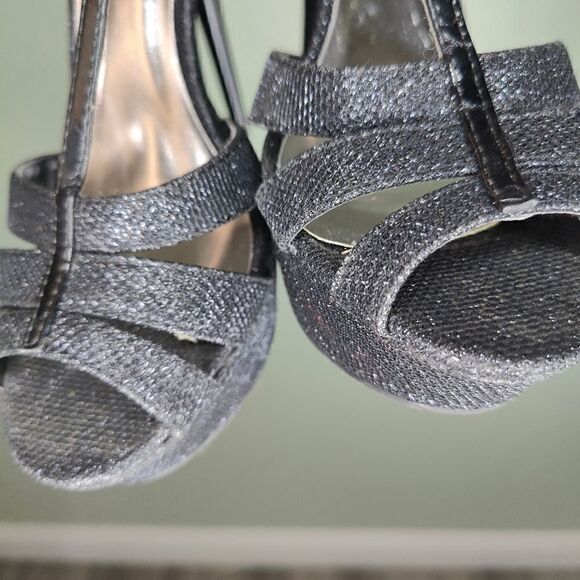 Qupid Sparkle Stiletto Heels  - Picture 12 of 13